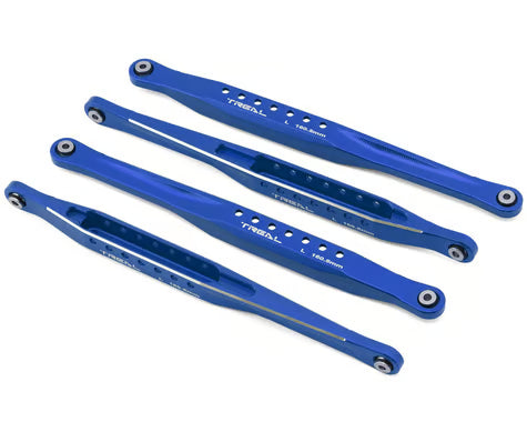 Treal Hobby Losi LMT Aluminum Trailing Arms (4) (160.5mm) (Long) (LMT 2.0/Bog Hog/King Sling)