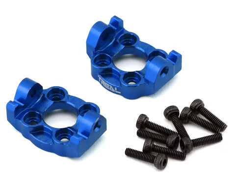 Treal Hobby Losi Mini LMT Aluminum Front C Hub Spindle Carriers (2) (0 Degree)