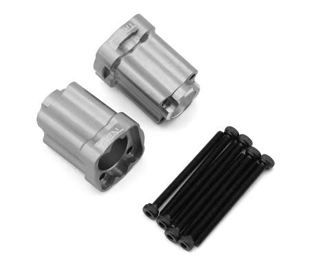 Treal Hobby Losi® Mini LMT 7075 Aluminum Rear Hub Axle Mounts (3°) (2)