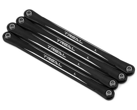 Treal Hobby Losi Mini LMT Aluminum Lower Suspension Links (4)