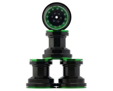 Treal Hobby Losi Mini LMT 7075 Aluminum Beadlock Wheel Set (4)