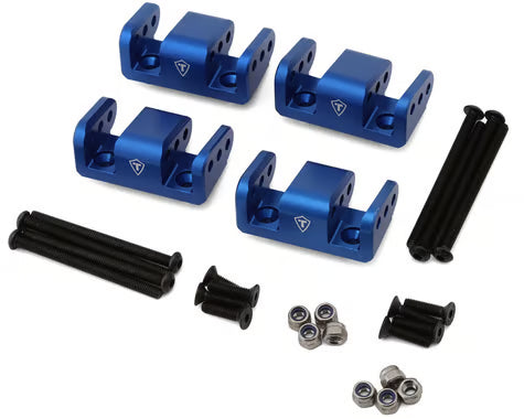 Treal Hobby Losi LMT 2.0 7075 Aluminum Dual Lower Shock Mounts Set