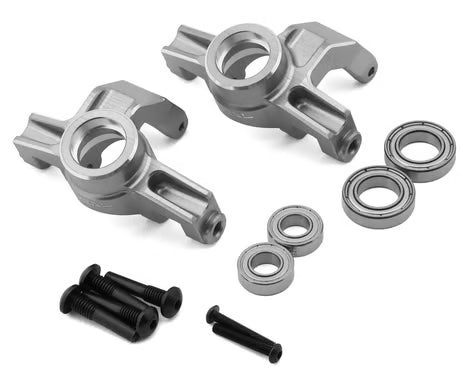 Treal Hobby Arrma Mojave 7075 Aluminum Front Steering Knuckle Set (2)