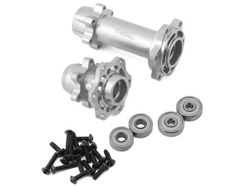 Treal Hobby Promoto CNC Aluminum Front & Rear Hub Set