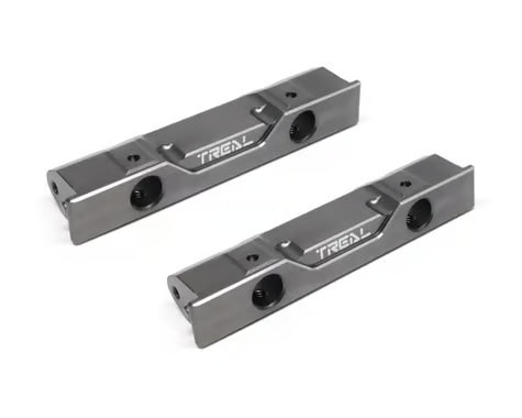 Treal Hobby SCX10 Pro 7075 Aluminum Front & Rear Bumper Mount Set