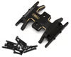 Treal Hobby Axial SCX24 Brass Front Steering Knuckles (Black) (2) (10g)