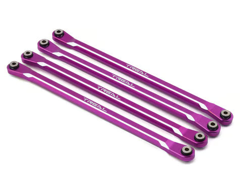Treal Hobby SCX6 Aluminum Lower Links Set (Std Length) (4)