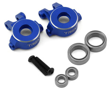 Treal Hobby Aluminum Front Steering Knuckles for Traxxas TRX-4M