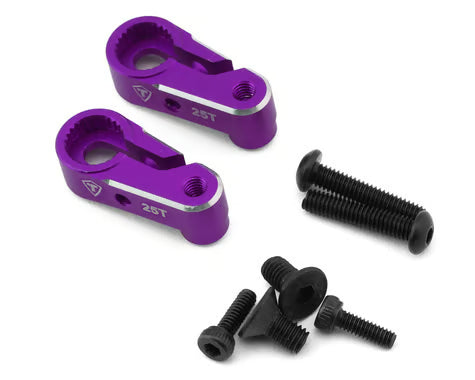 Treal Hobby Aluminum Clamping Servo Horns for Traxxas TRX-4M (2) (25T)