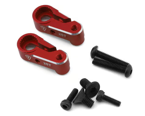 Treal Hobby Aluminum Clamping Servo Horns for Traxxas TRX-4M (2) (25T)