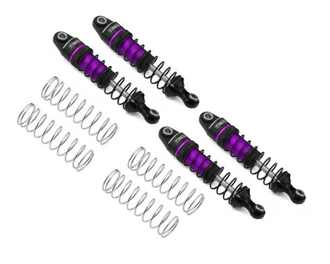 Treal Hobby 53mm Aluminum Threaded Damper Shocks for Traxxas TRX-4M (4)