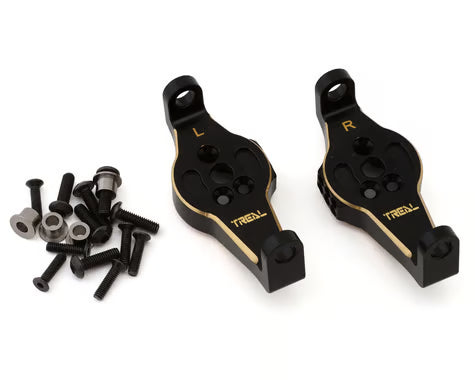 Treal Hobby Aluminum Caster Blocks C-Hub Carriers for Traxxas TRX-4 (2)