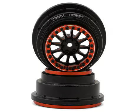 Treal Hobby Type A Aluminum Beadlock Wheels for Traxxas® UDR® (2) (Front/Rear) w/17mm Hex