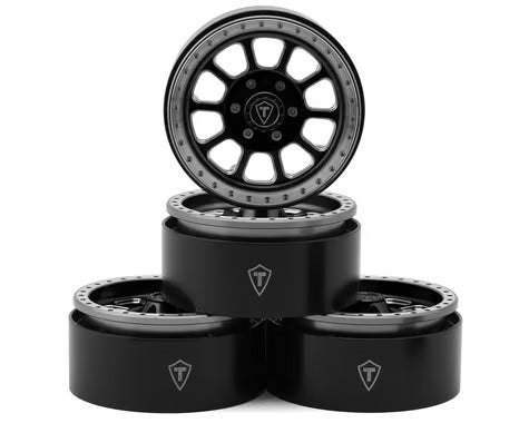 Treal Hobby 1.9" Type C Multi-Spoke Aluminum Crawler Beadlock Wheels (4) (116g ea)