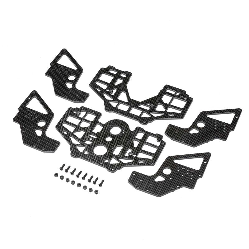 Team Losi Racing TLR141000 Chassis Set Carbon Fiber LMT TTLMT (141000)