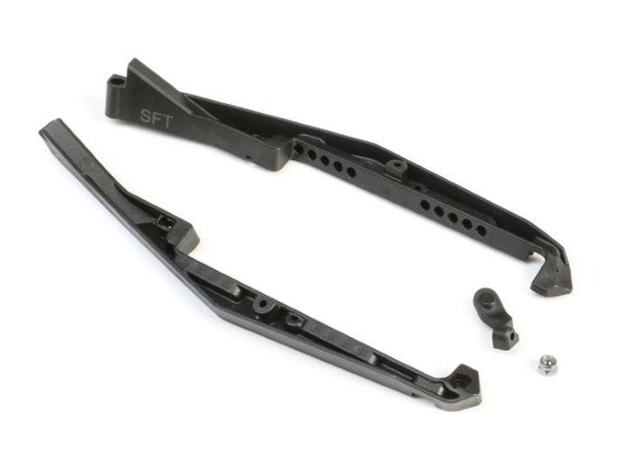 Team Losi Racing TLR231073 Mud Guard Set Soft w/Fan Mount 22 5.0