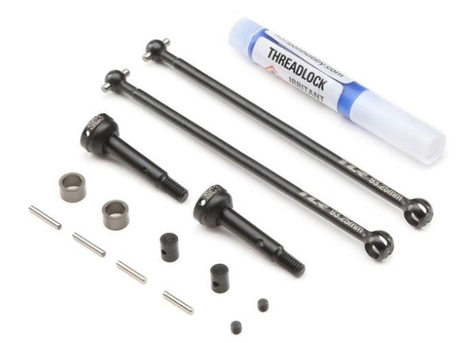 Team Losi Racing TLR232063 CVA Driveshaft Set Complete 93.25mm 22SCT 3.0