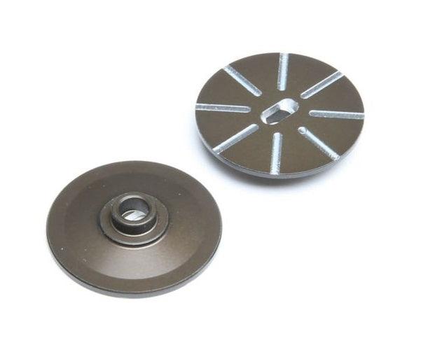 Team Losi Racing TLR232084 Grooved Slipper Plates SHDS (2) 22 5.0