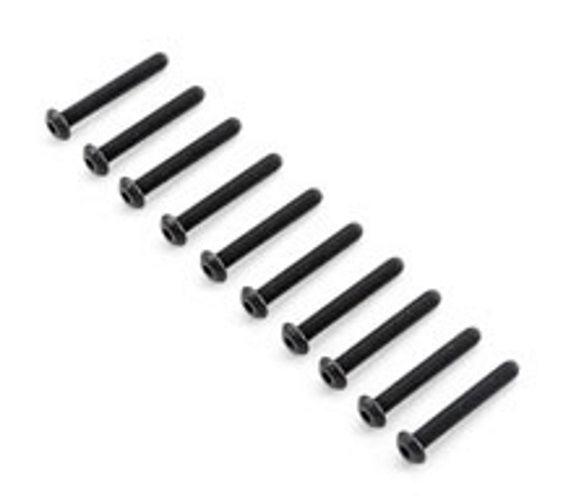 Team Losi Racing TLR255031 Button Head Screws M5x35mm (10) 5ive-B