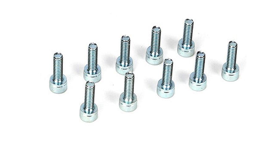 Team Losi TLR5930 Racing 10 Cap Head Screws, M3 x 8mm 22/T/SCT/2.0