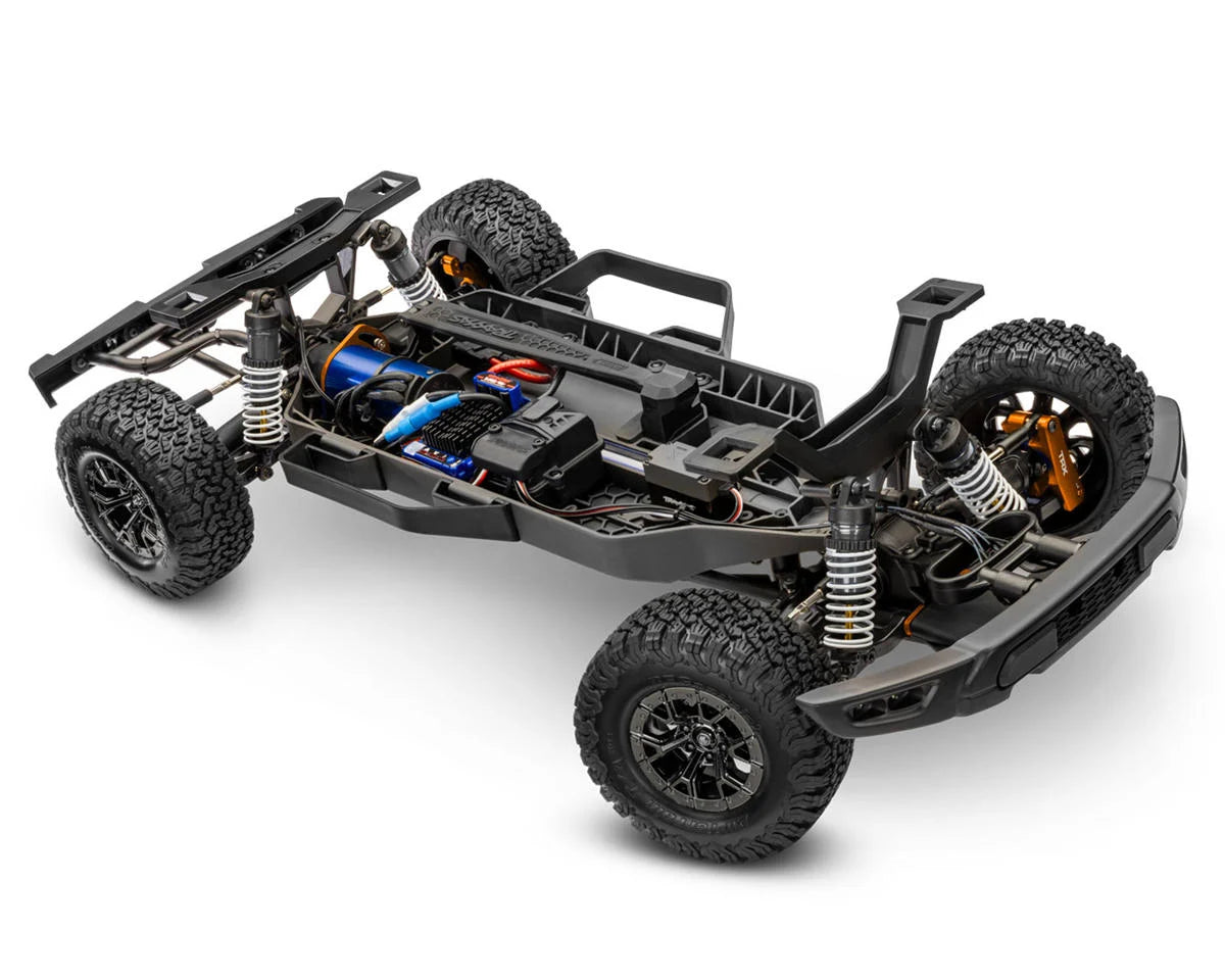 Traxxas 101177-4-FOX1 Ford Raptor R 4X4 Ultimate VXL Brushless RTR 1/10 4WD Truck (Fox 1) w/TQi 2.4GHz Radio