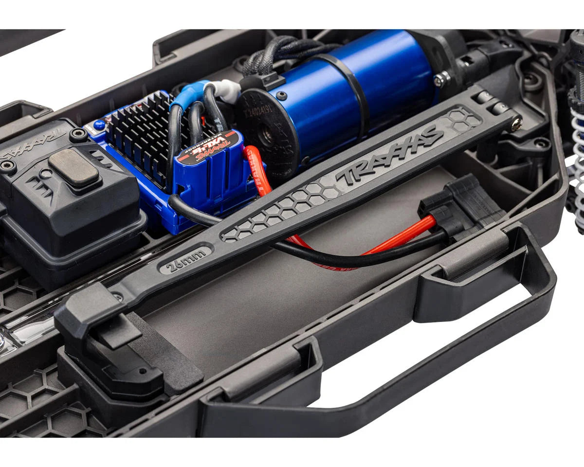 Traxxas 101177-4-FOX1 Ford Raptor R 4X4 Ultimate VXL Brushless RTR 1/10 4WD Truck (Fox 1) w/TQi 2.4GHz Radio