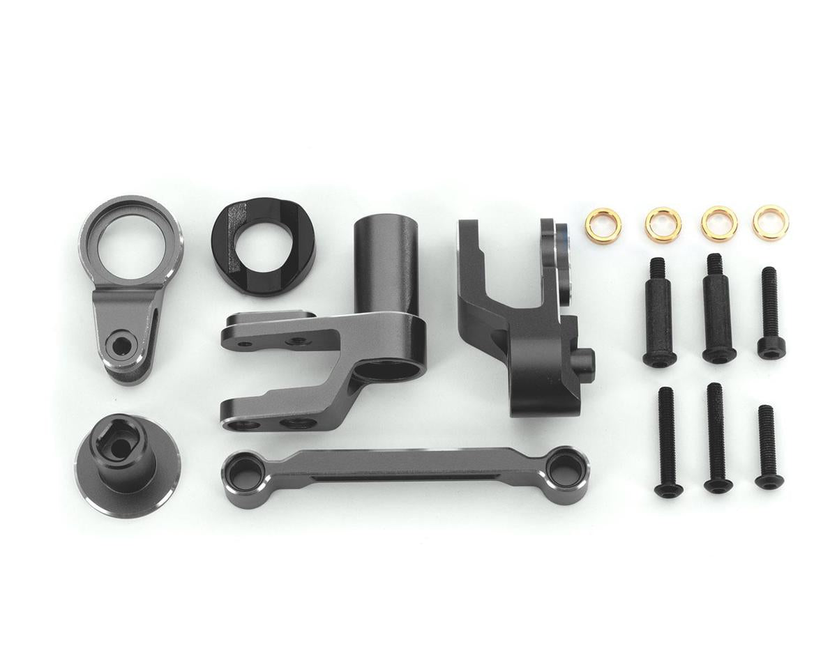 Traxxas 10246-GRAY Maxx Slash Aluminum Steering Bellcrank Set (Grey)