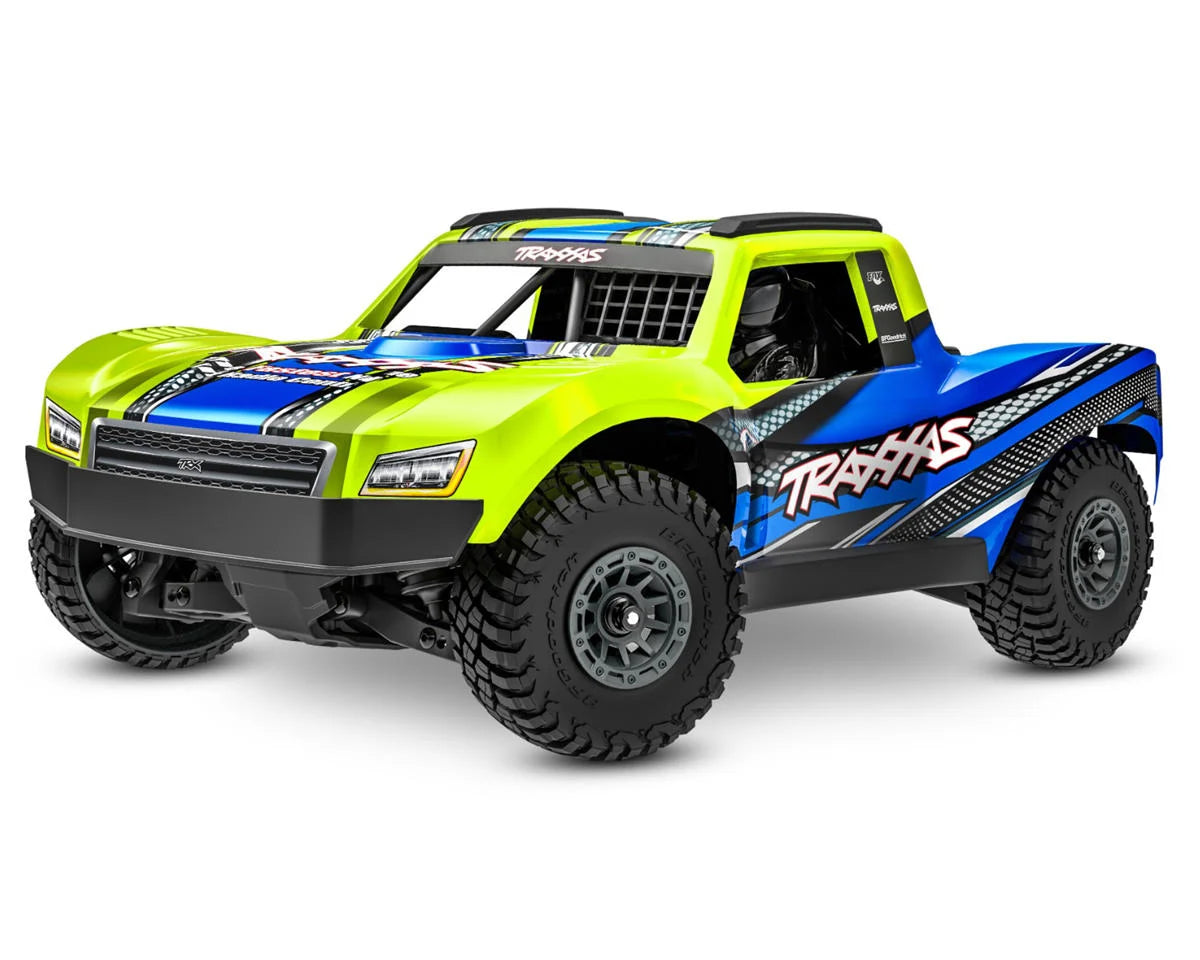 Traxxas 108164-1-YLW Mini Slash® Brushless 1/16 4WD RTR Short Course Truck (Yellow) w/TQ™ 2.4Ghz Radio, Battery