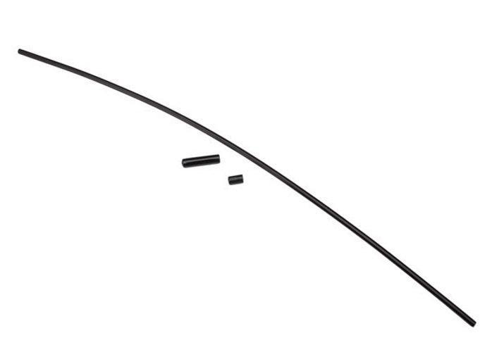 Traxxas 1726A Antenna Tube Black (1)/Vinyl Antenna Cap (1) Slash 4X4 Ultimate