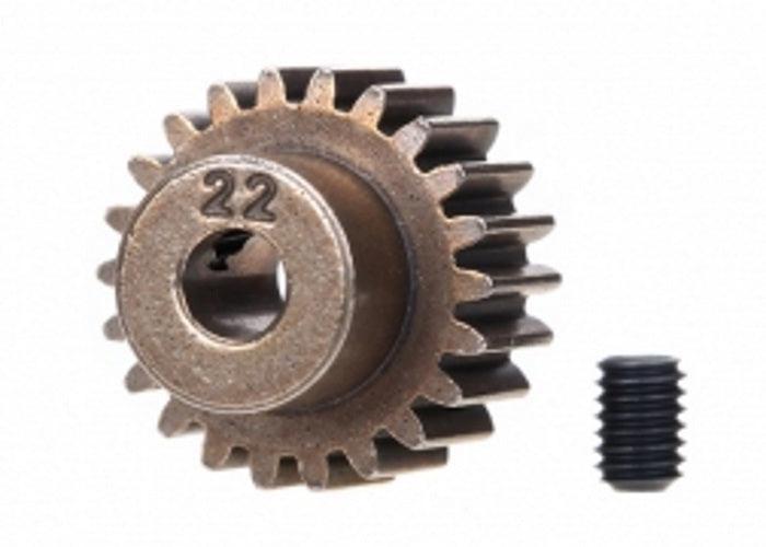 Traxxas 2422 Gear, 22-T /22Tooth Pinion (48 Pitch) /Set Screw Ford GT