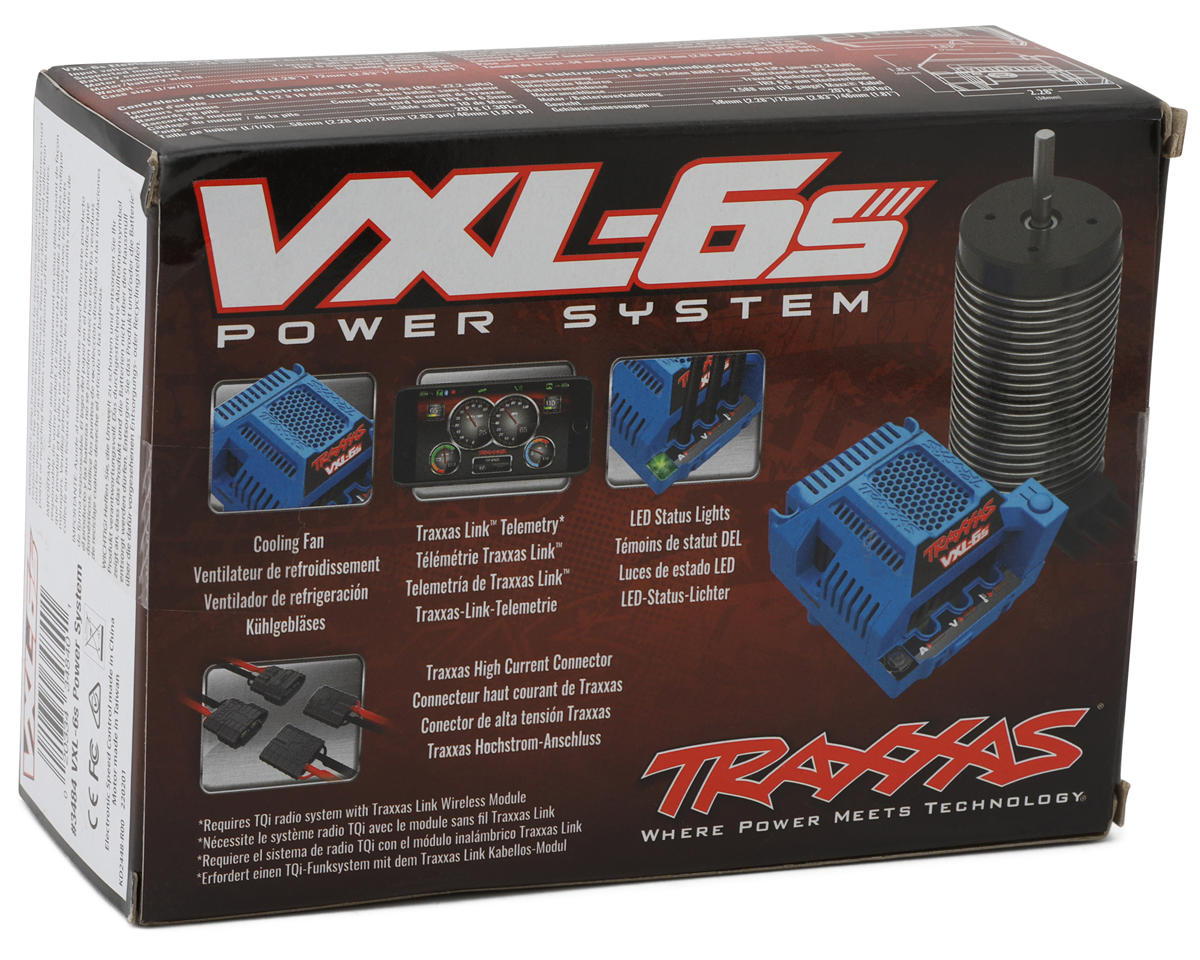 Traxxas 3484 Velineon VXL-6S Brushless ESC & 2000kV Motor Combo