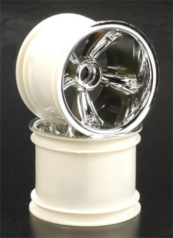 Traxxas 4174 Front Pro Star Wheel Chrome (2) Jato Sport Stampede Rustler
