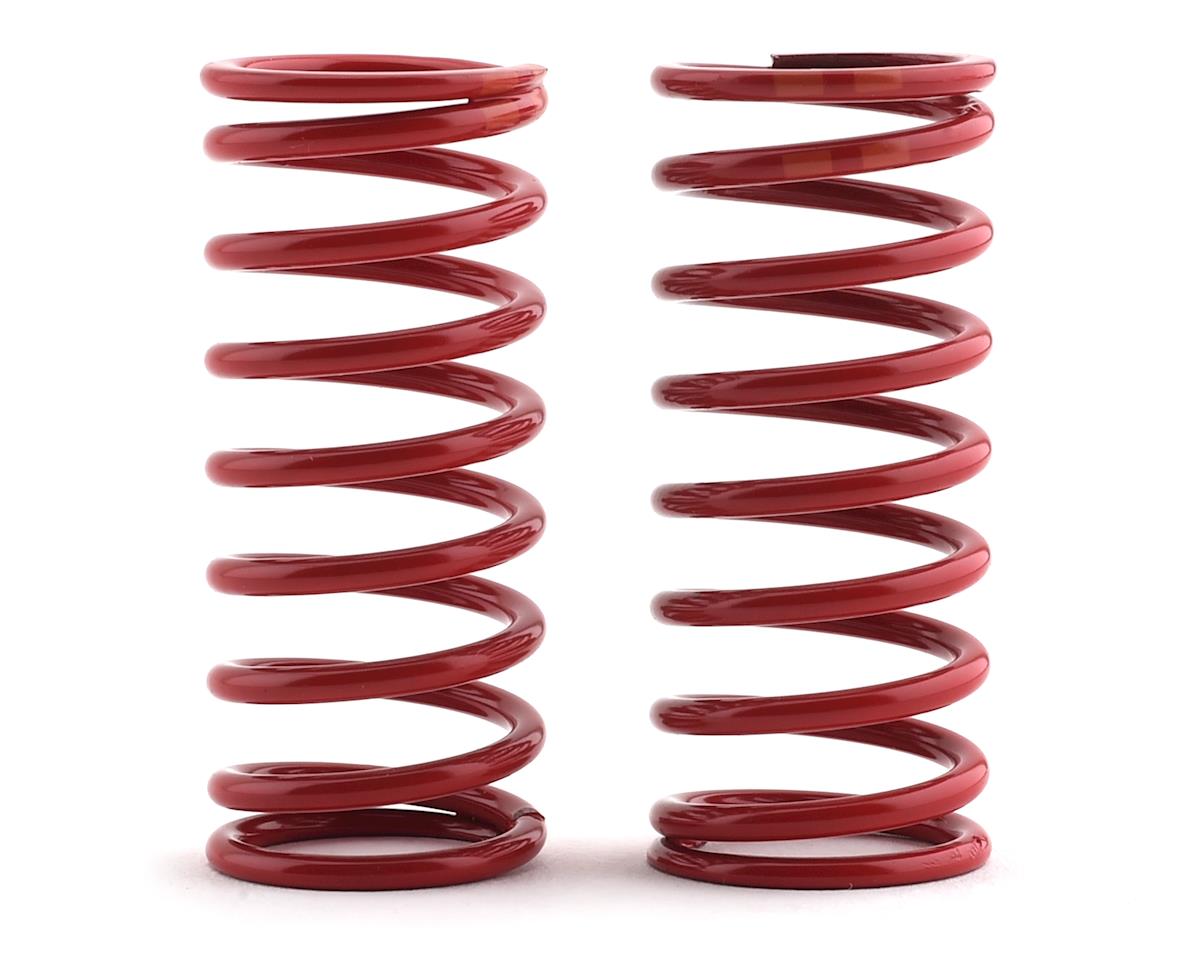 Traxxas 5649 Ressorts d'amortisseur longs (rouge avec double bande orange – GTR 5.4) (2) (Summit)