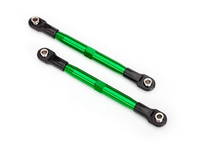 Traxxas 6742G Toe links (Tubes Green-Anodized 7075-T6 Aluminum Rustler 4X4