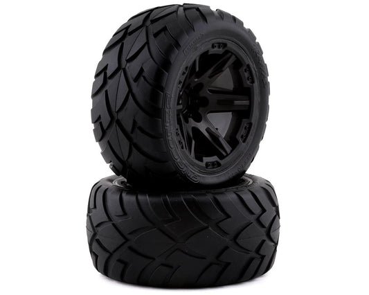 Traxxas 6775 Anaconda 2.8" Pre-Mounted Tires w/RXT Wheels (Black) (2) w/12mm Hex