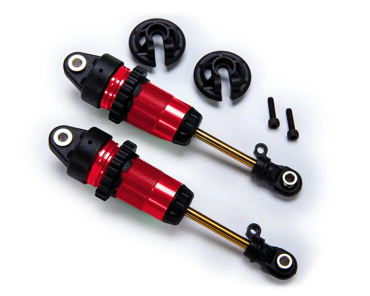 Traxxas 7461-RED 1/10 GTR Long Shocks w/Ti-Nitride Shafts (Red) (2)