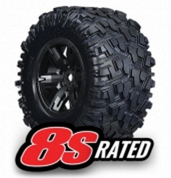 Traxxas 7772X Tires/Wheels Assembled/Glued X-Maxx