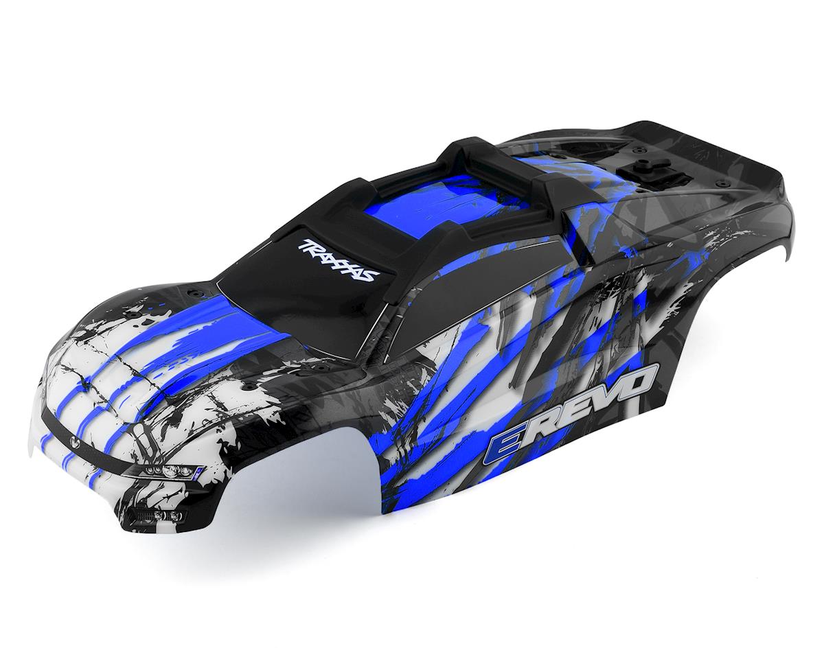 Traxxas 8611X E-Revo VXL 2.0 Carrosserie Monster Truck pré-peinte (bleu)