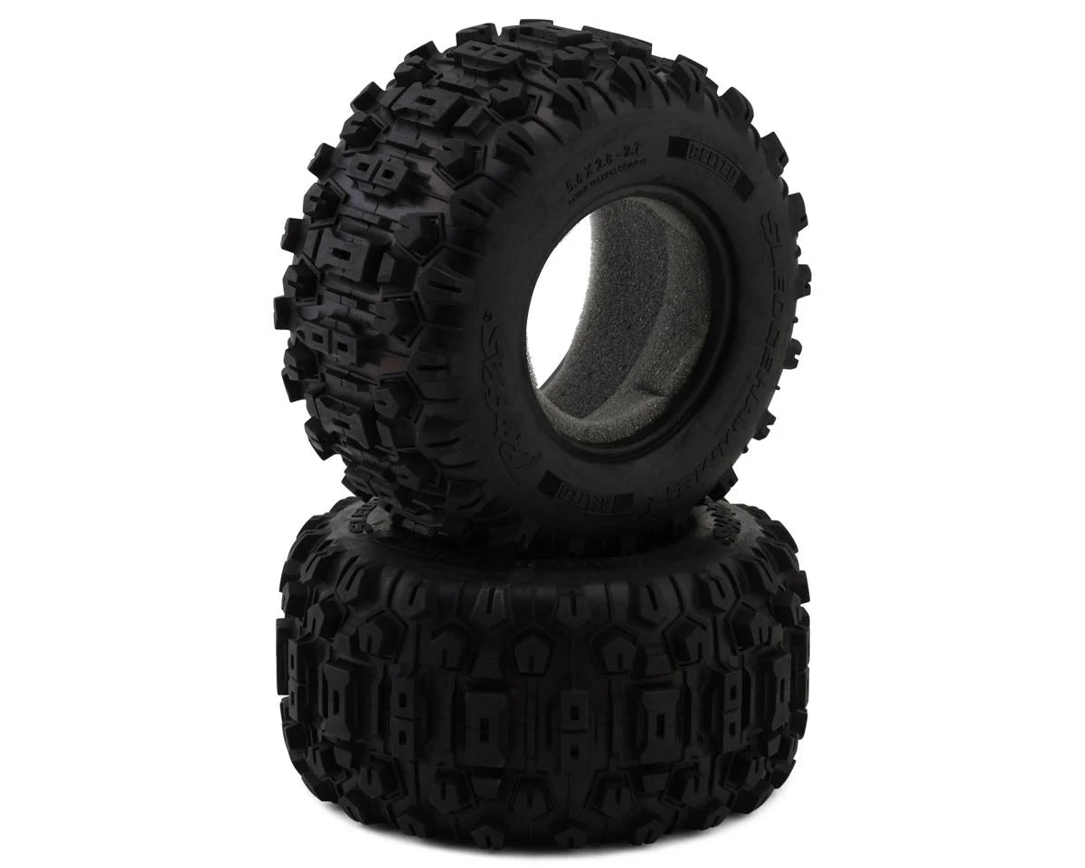 Traxxas 8975 Maxx Belted Sledgehammer 2.8" All-Terrain Tires (2) w/Foam Inserts