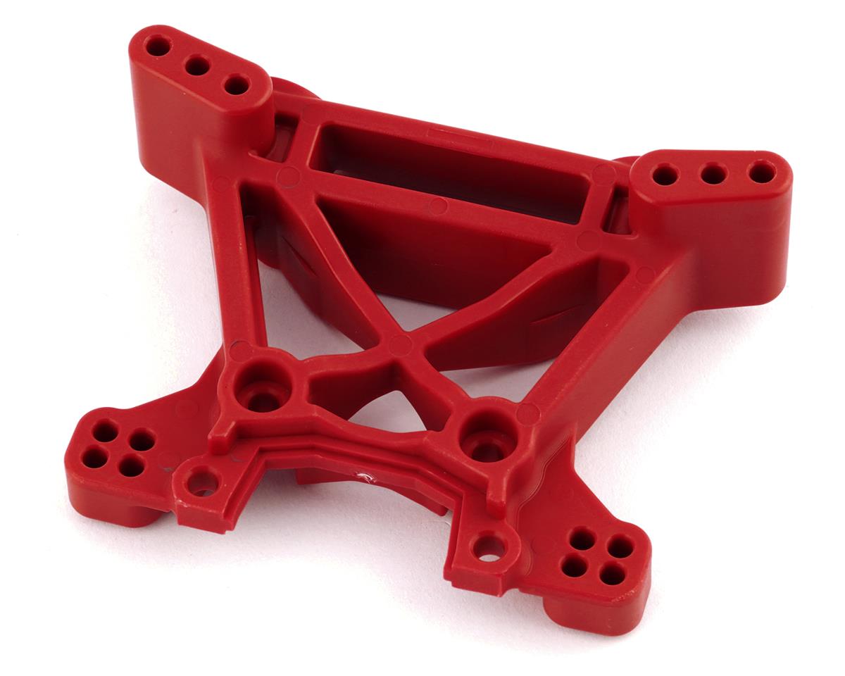 Traxxas 9038R Hoss/Rustler/Slash 4x4 Extreme Heavy Duty Front Shock Tower (Red)