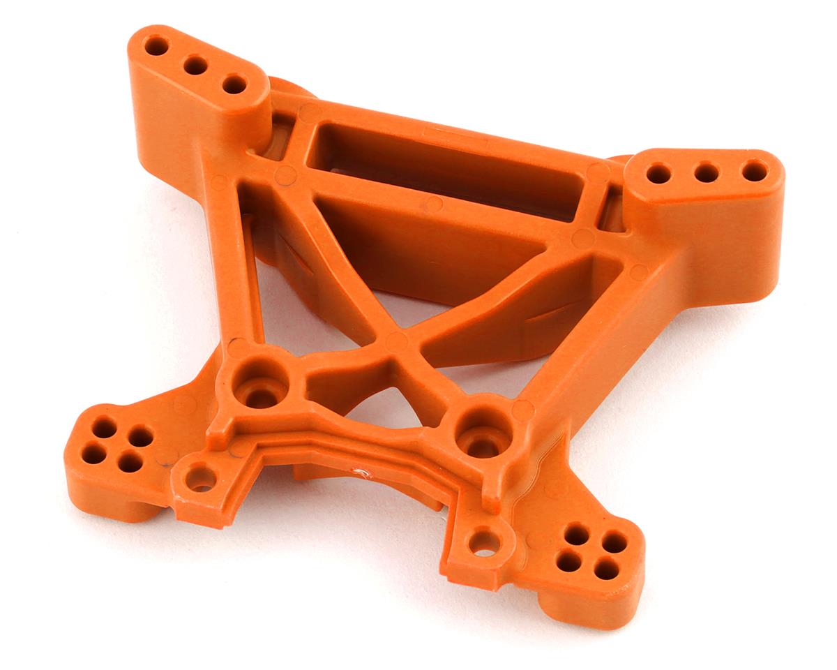 Traxxas 9038T Hoss/Rustler/Slash 4x4 Extreme Heavy Duty Front Shock Tower (Orange)