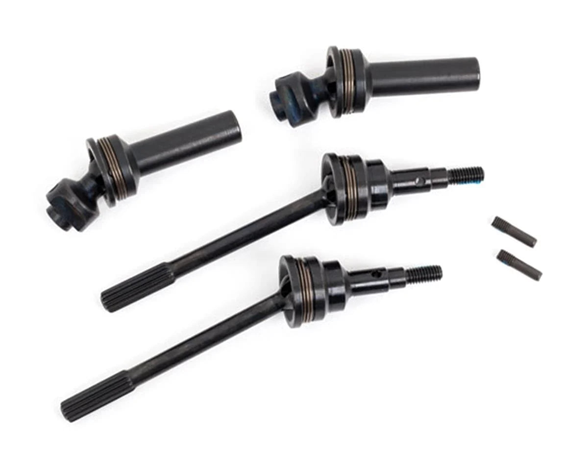 Traxxas 9051R Front HD Steel Splined Driveshafts w/6mm Axle