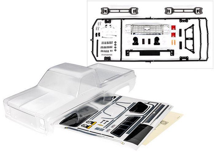 Traxxas 9212 Bod Chevrolet K10 Truck (1979) Clear TRX-4