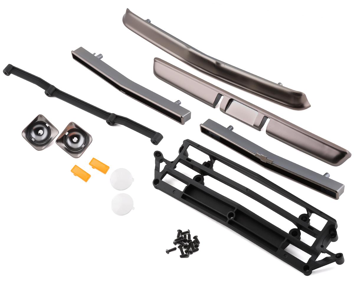 Traxxas 9415A Drag Slash Chevrolet C10 Accessoires de carrosserie (Chrome noir satiné)