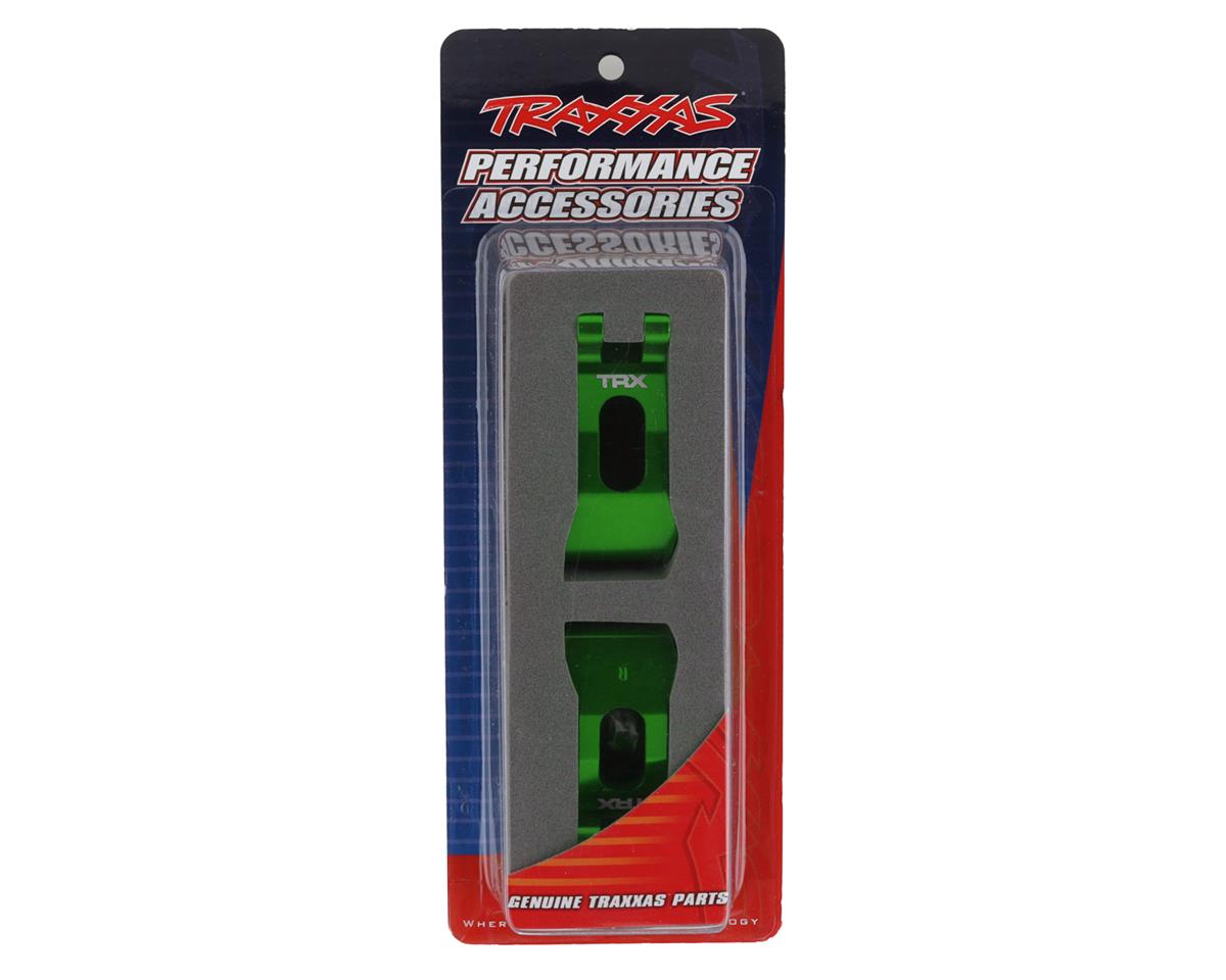Traxxas 9532G Trineo Bloques de ruedas de aluminio izquierdo y derecho (verde) (2)