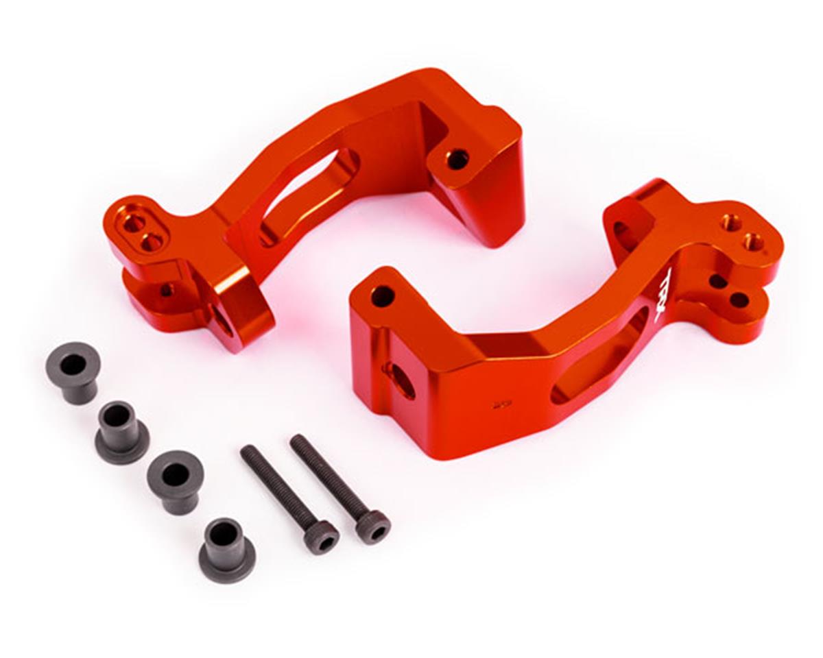 Traxxas 9532R Blocs de roulettes en aluminium pour luge gauche et droite (rouge) (2)