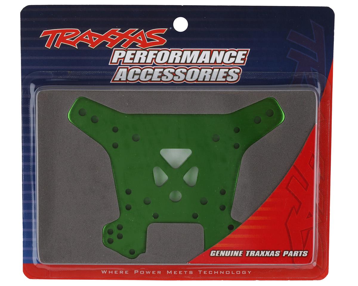 Traxxas 9538G Sledge Torre de choque trasero de aluminio (verde)