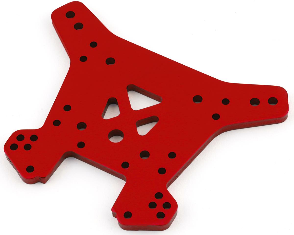 Traxxas 9538R Sledge Torre de amortiguador trasero de aluminio (rojo)