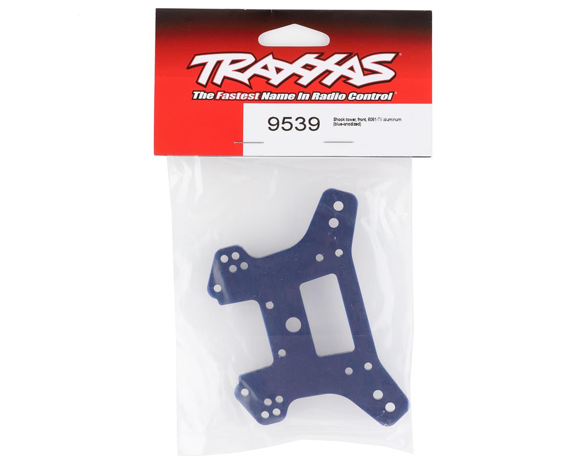 Traxxas 9539 Sledge Torre de choque frontal de aluminio (azul)