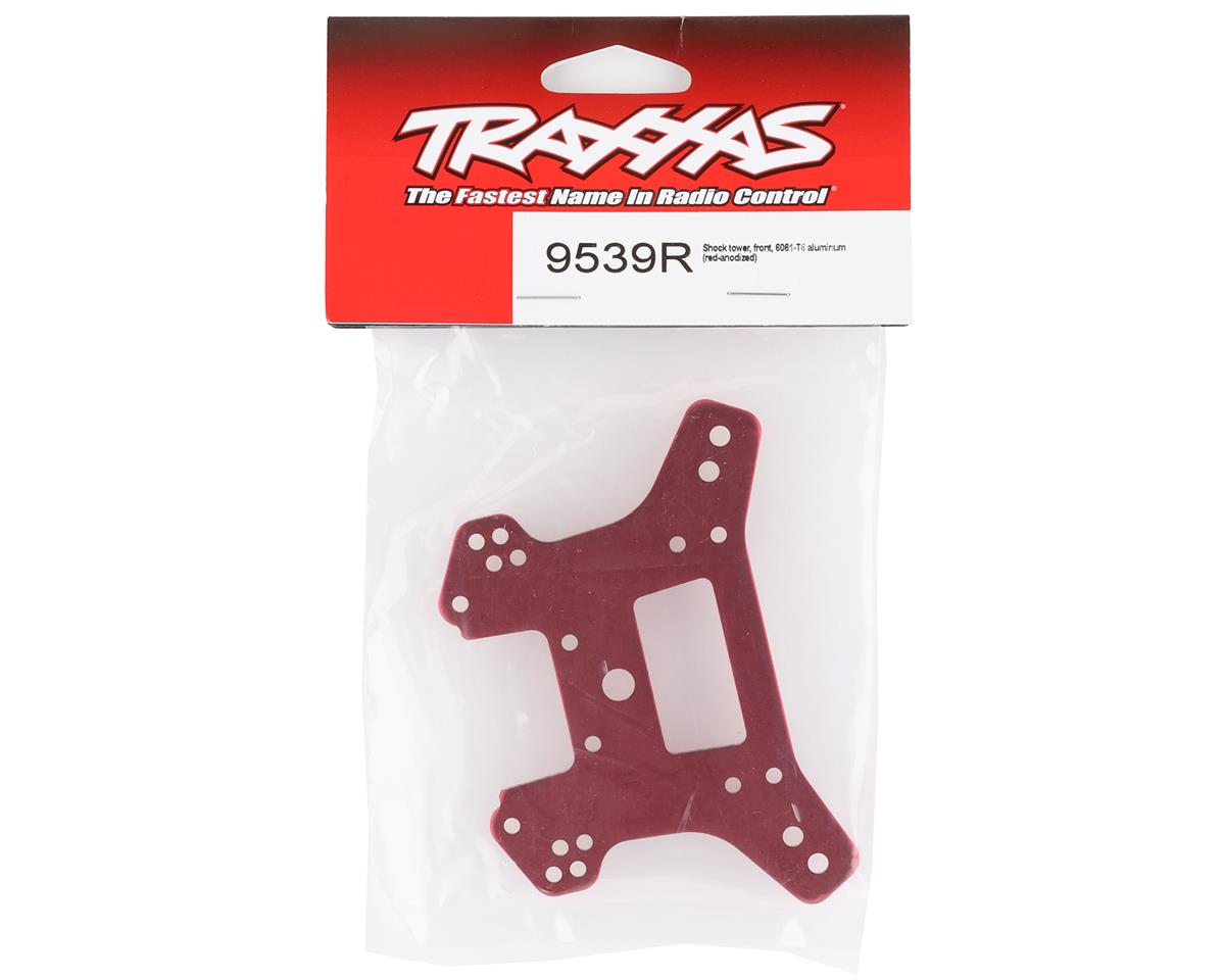 Traxxas 9539R Sledge Torre de choque frontal de aluminio (rojo)